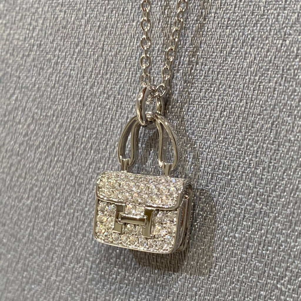 [sparkle Jewelry ]CONSTANCE PEDANT DIAMOND NECKLACE