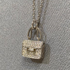 [sparkle Jewelry ]CONSTANCE PEDANT DIAMOND NECKLACE