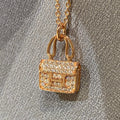 [sparkle Jewelry ]CONSTANCE PEDANT DIAMOND NECKLACE