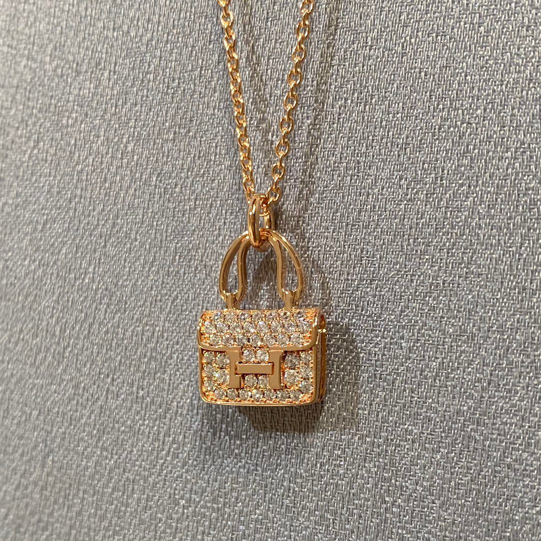 [sparkle Jewelry ]CONSTANCE PEDANT DIAMOND NECKLACE