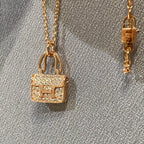 [sparkle Jewelry ]CONSTANCE PEDANT DIAMOND NECKLACE