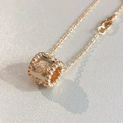 [sparkle Jewelry ]PERLEE PEDANT NECKLACE GOLD / ROSE GOLD