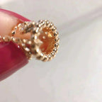 [sparkle Jewelry ]PERLEE PEDANT NECKLACE GOLD / ROSE GOLD