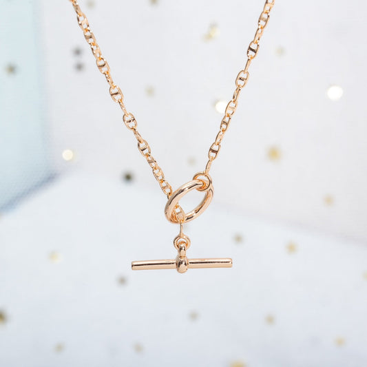 [Sparkle]ECHAPPEE HALSKETTE ROSÉGOLD