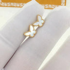 [sparkle Jewelry ]SWEET BUTTERFLY MOP EARSTUDS
