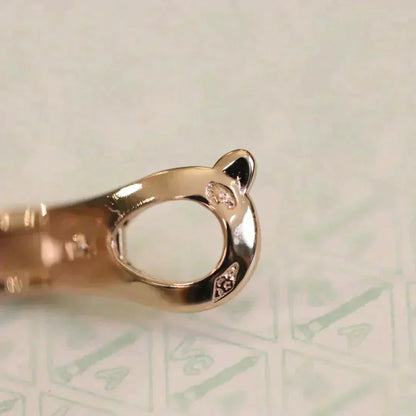 [sparkle Jewelry ]CLOVER MEDIUM 1 MOTIFS FUll DIAMOND EARRINGS