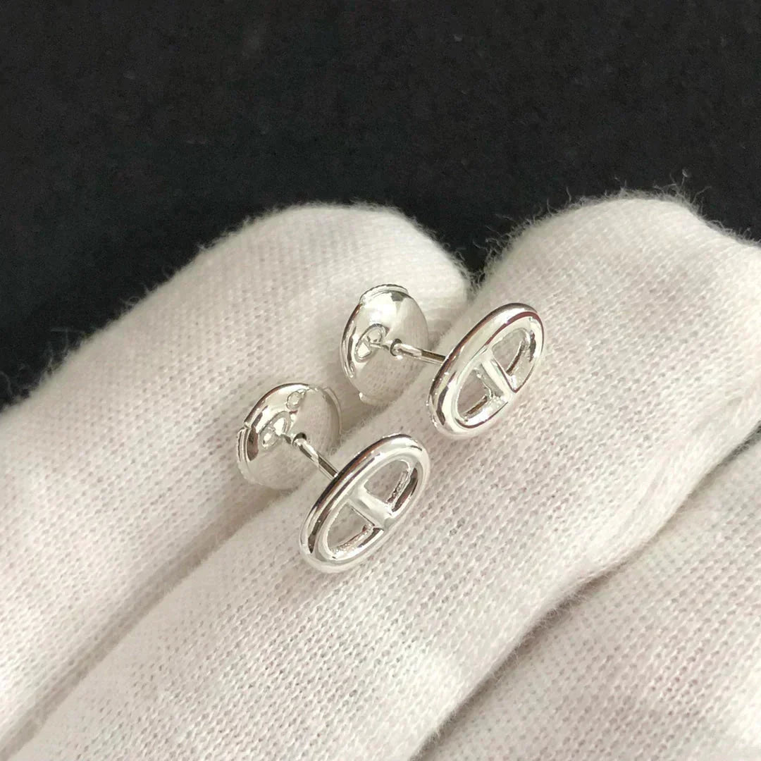 [sparkle Jewelry ]CHAINE SMALL EARRINGS GOLD AND SILVER