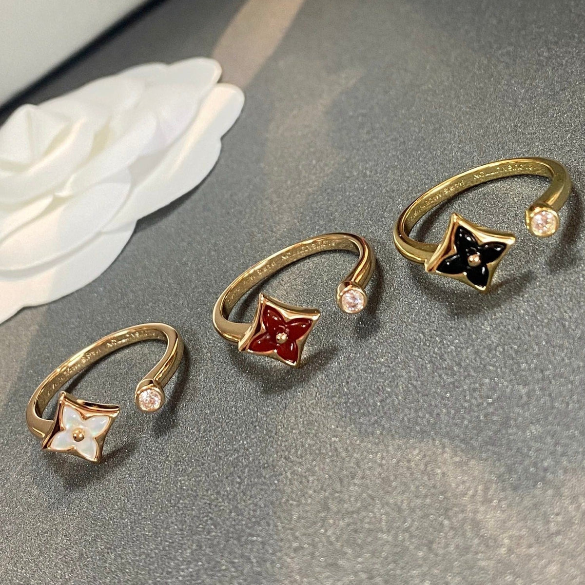 [sparkle Jewelry ]STAR 1 DIAMOND OPEN RING