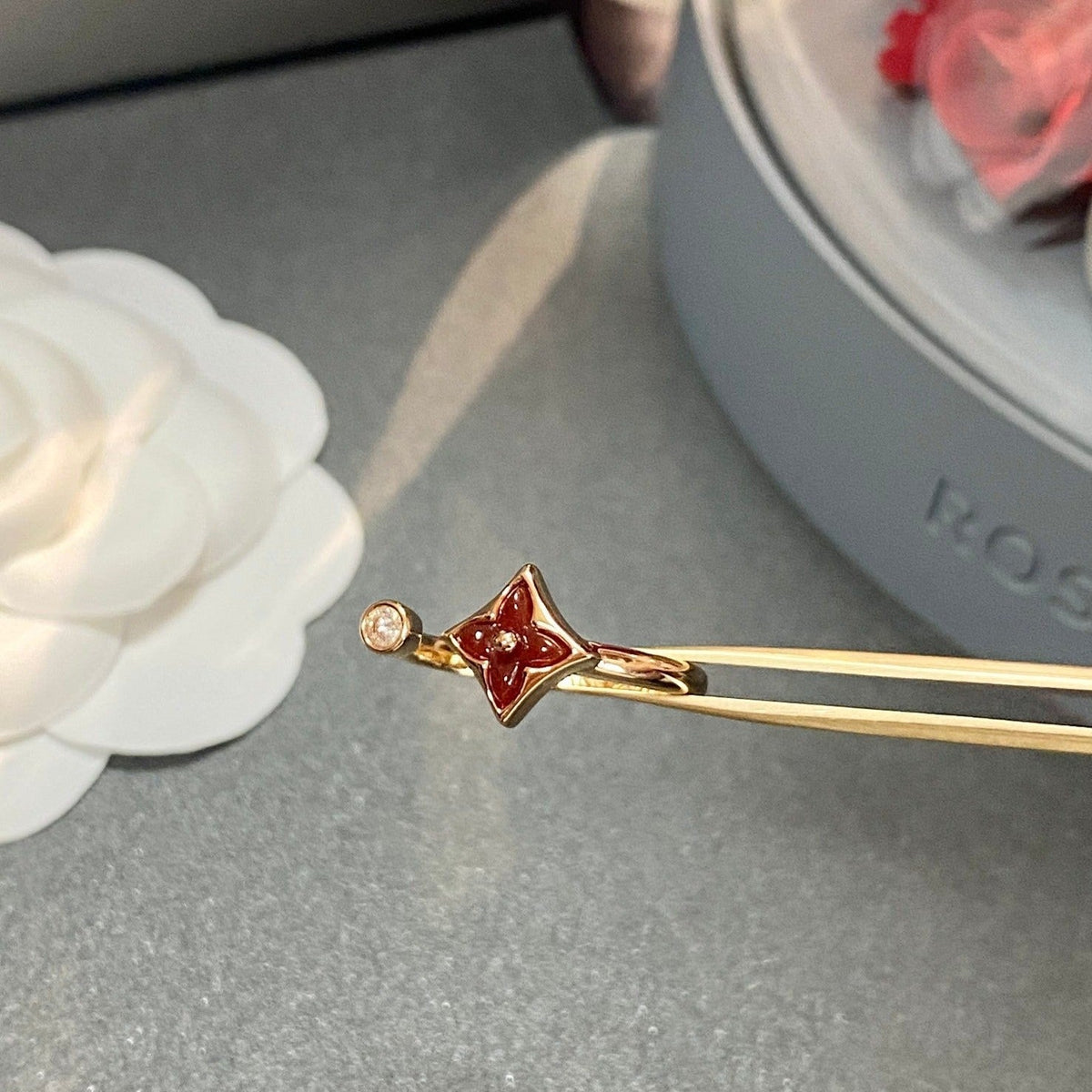 [sparkle Jewelry ]STAR 1 DIAMOND OPEN RING