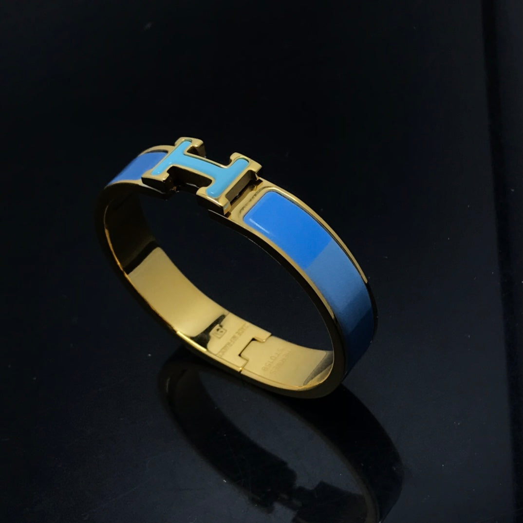 [sparkle Jewelry ]H BRACELET BLUE RAINBOW CERAMIC