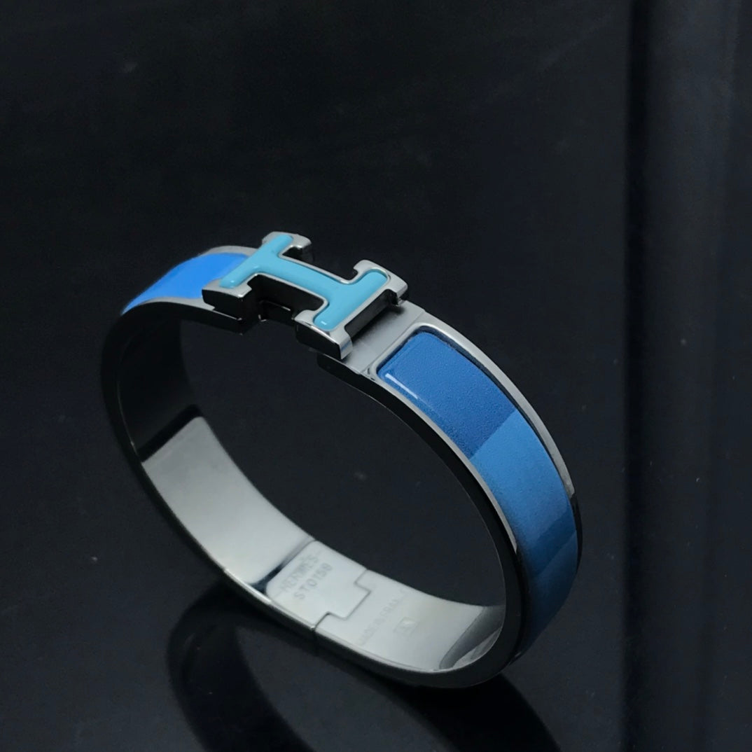 [sparkle Jewelry ]H BRACELET BLUE RAINBOW CERAMIC