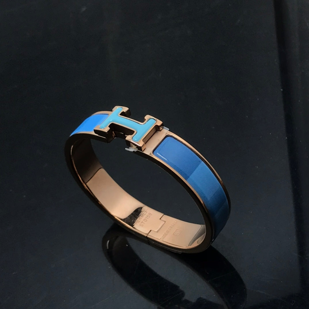 [sparkle Jewelry ]H BRACELET BLUE RAINBOW CERAMIC