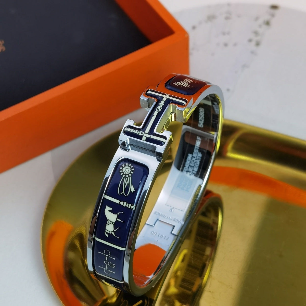 [sparkle Jewelry ]H COUVERTURES DARK BLUE BRACELET