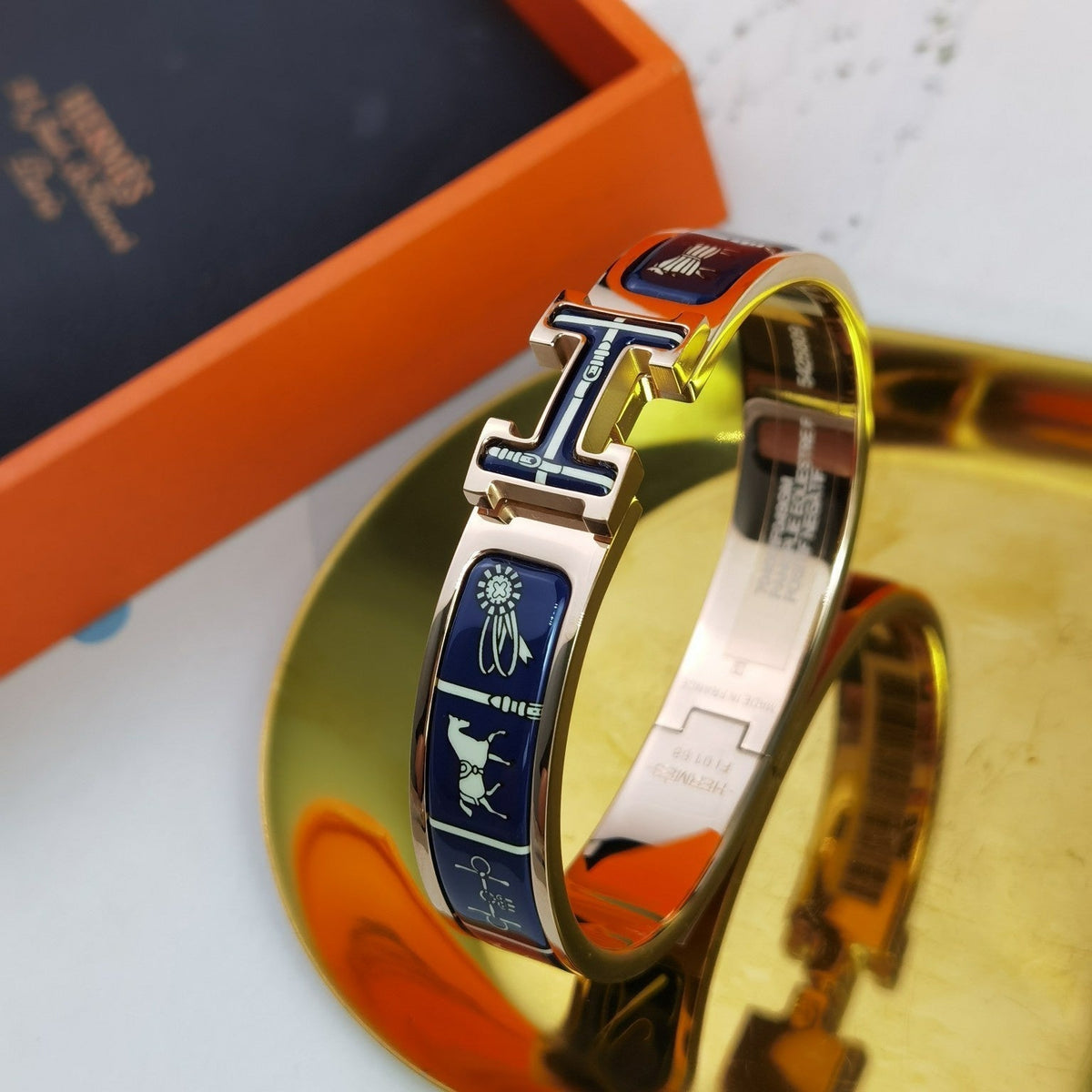 [sparkle Jewelry ]H COUVERTURES DARK BLUE BRACELET