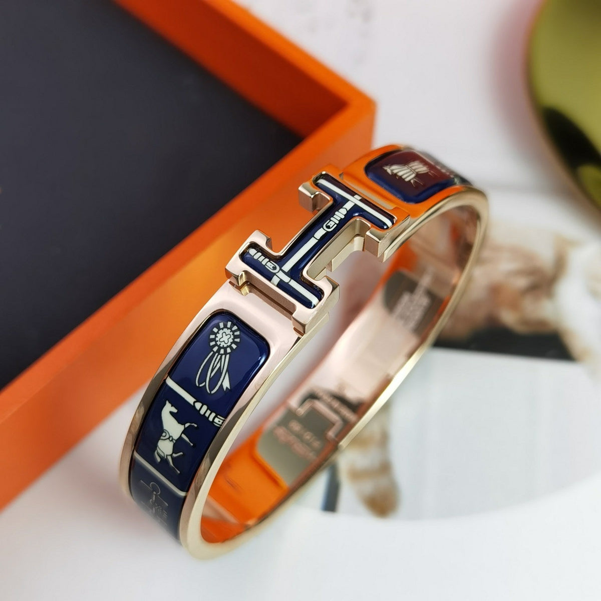 [sparkle Jewelry ]H COUVERTURES DARK BLUE BRACELET