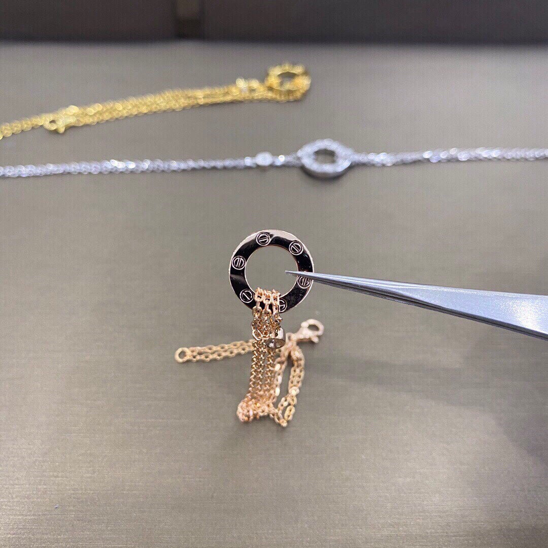 [sparkle Jewelery]LOVE BRACELET 2 DIAMOND