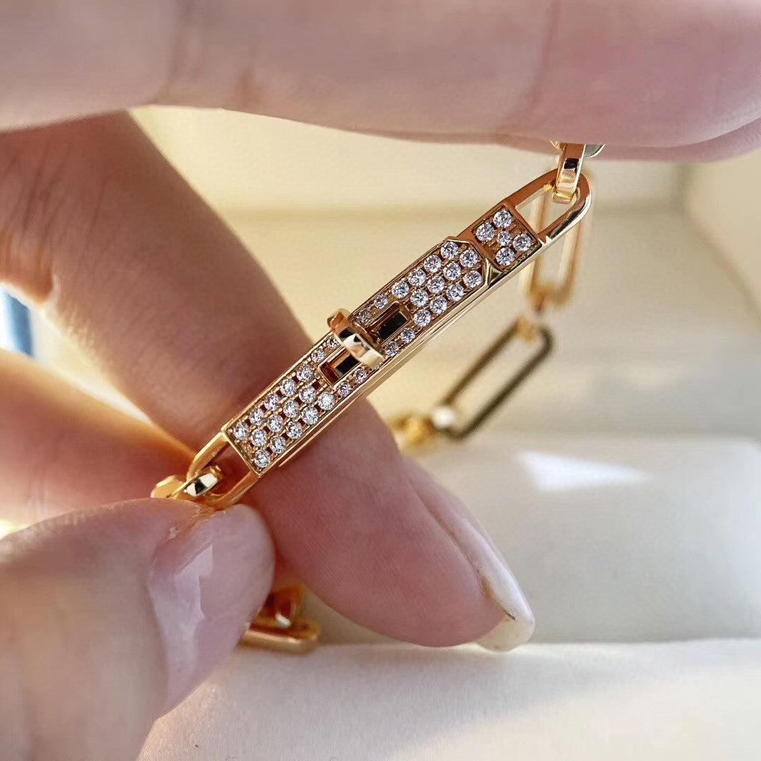 [Sparkle]CHAINE BRACELET SMALL MODEL DIAMOND