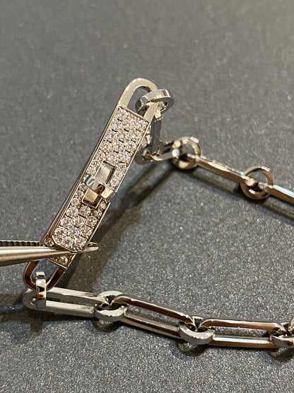 [Sparkle]CHAINE BRACELET SMALL MODEL DIAMOND