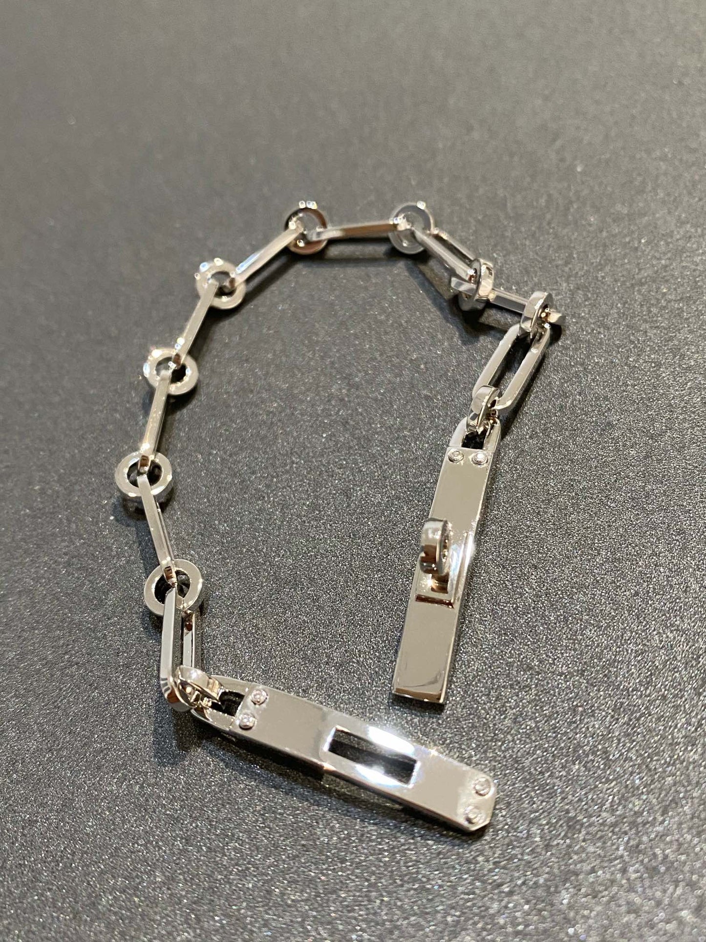 [Sparkle]CHAINE BRACELET SMALL MODEL DIAMOND