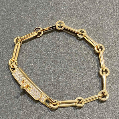[Sparkle]CHAINE BRACELET SMALL MODEL DIAMOND
