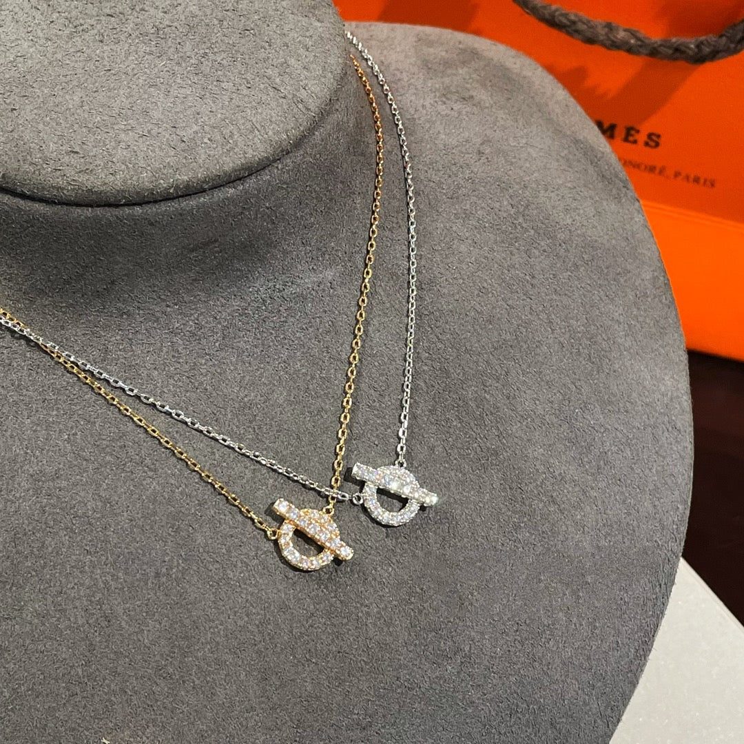 [sparkle Jewelry ]ECHAPEE NECKLACE DIAMOND