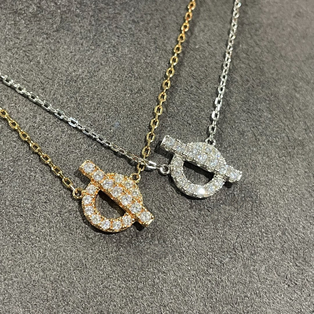 [sparkle Jewelry ]ECHAPEE NECKLACE DIAMOND