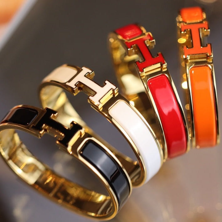 [sparkle Jewelry ]H BRACELET 12MM GOLD