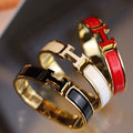 [sparkle Jewelry ]H BRACELET 12MM GOLD