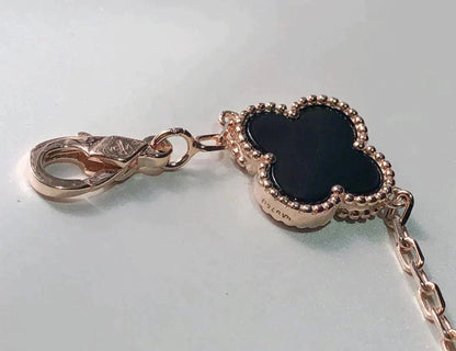 [sparkle Jewelry ]CLOVER 5 MOTIFS MULTICOLOR BRACELET