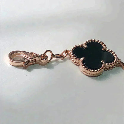 [sparkle Jewelry ]CLOVER 5 MOTIFS MULTICOLOR BRACELET