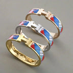 [sparkle Jewelry ]H BRACELET DOTTED BORDER 12MM