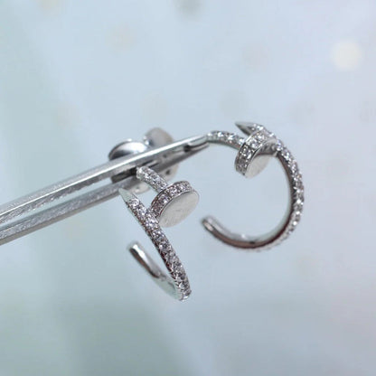 [sparkle Jewelery]JUSTE FULL DIAMOND SMALL EARRINGS