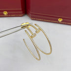 [sparkle Jewelery]JUSTE FULL DIAMOND LARGE EARRINGS
