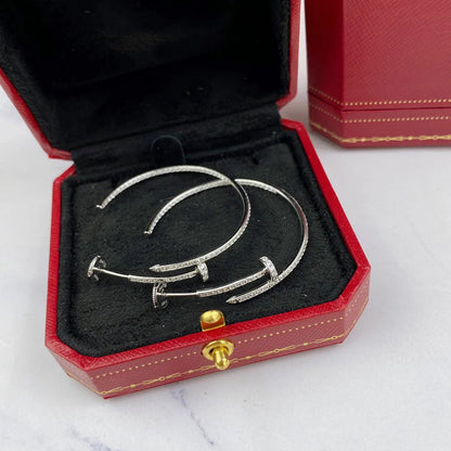 [sparkle Jewelery]JUSTE FULL DIAMOND LARGE EARRINGS
