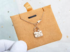[sparkle Jewelry ]AMULETTE PEDANT ROSE GOLD NECKLACE