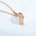 [sparkle Jewelry ]AMULETTE PEDANT ROSE GOLD NECKLACE