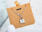 [sparkle Jewelry ]AMULETTE PEDANT SILVER NECKLACE
