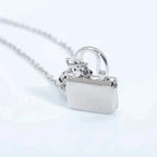 [sparkle Jewelry ]AMULETTE PEDANT SILVER NECKLACE
