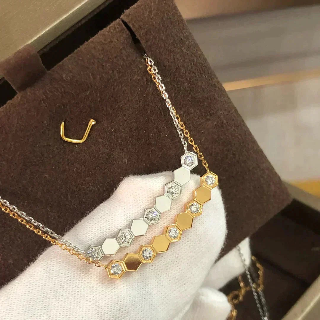 [sparkle Jewelry ]BEE LOVE NECKLACE DIAMOND