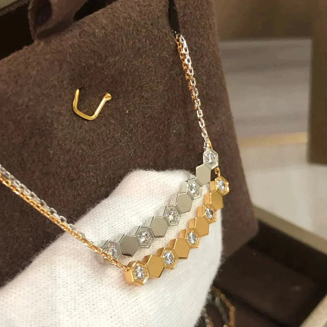 [sparkle Jewelry ]BEE LOVE NECKLACE DIAMOND