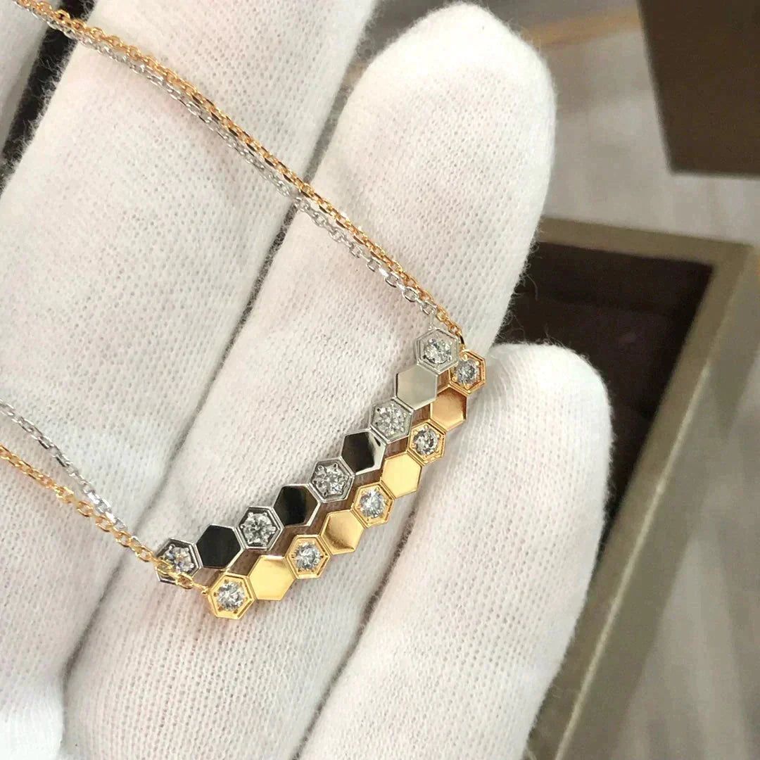 [sparkle Jewelry ]BEE LOVE NECKLACE DIAMOND