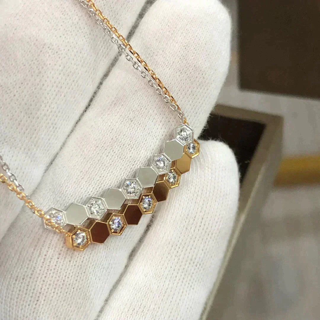 [sparkle Jewelry ]BEE LOVE NECKLACE DIAMOND
