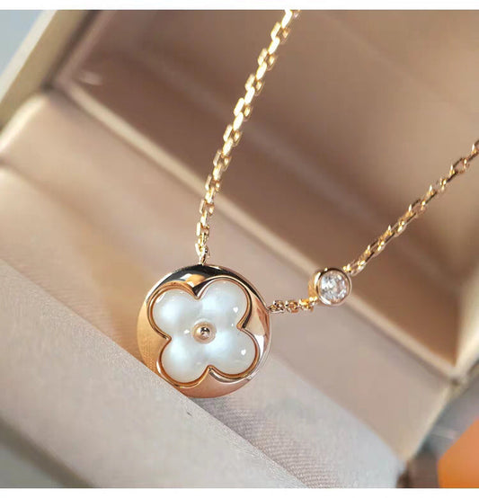 [Sparkle]SUN MOP GOLD 1 DIAMANTEN-HALSKETTE