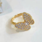 [sparkle Jewelry ]BUTTERFLY DIAMOND RING