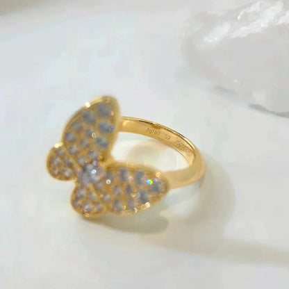 [sparkle Jewelry ]BUTTERFLY DIAMOND RING