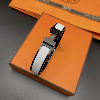 [Sparkle]H ARMBAND 12MM SCHWARZ WEISS KERAMIK