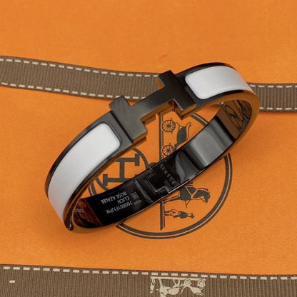 [Sparkle]H ARMBAND 12MM SCHWARZ WEISS KERAMIK