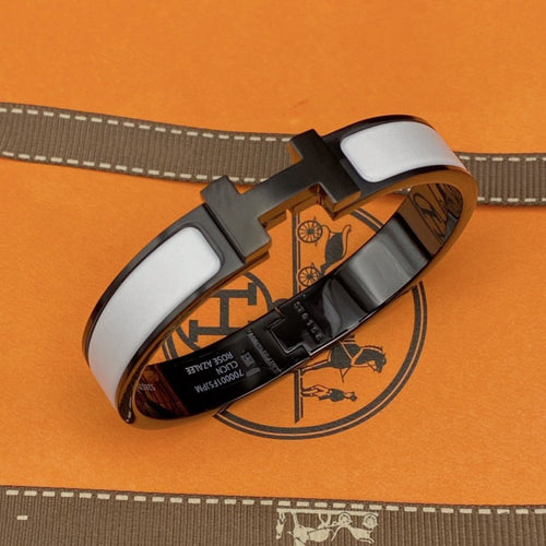 [Sparkle]H ARMBAND 12MM SCHWARZ WEISS KERAMIK