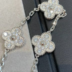 [sparkle Jewelry ] CLOVER 5 MOTIF FULL DIAMOND BRACELET COLLECTION