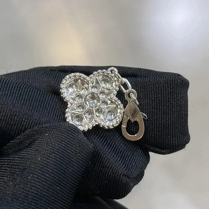 [Sparkle]Armband LUCKY CLOVER 5 Motive – VOLLSTÄNDIG MIT DIAMANTEN BESETZT
